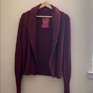 Chunky thick cardigan